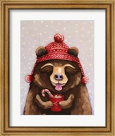 Framed Hot Chocolate Bear