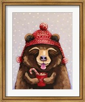 Framed Hot Chocolate Bear