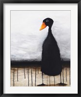 Framed Black Duck