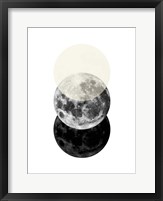 Black Beige No. 3 Framed Print