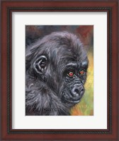 Framed Baby Gorilla86