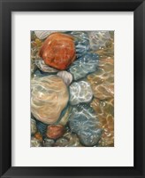 Framed River Pebbles