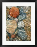 Framed River Pebbles