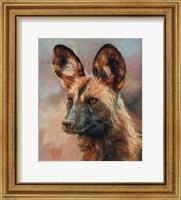 Framed Africa Wild Dog
