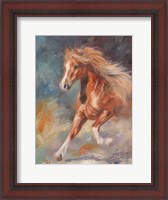 Framed Dancing Horse