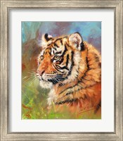 Framed Strong Tiger