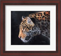 Framed Jaguar Portrait