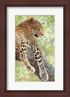 Framed Leopard Tree