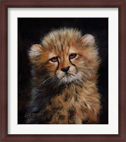 Framed Cheetah Cub