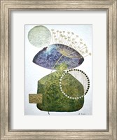 Framed Abstract Botanical 4