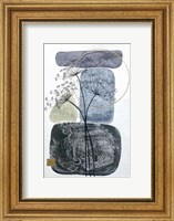 Framed Abstract Botanical 5