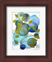 Framed Abstract Botanical 6