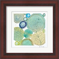 Framed Abstract Botanical 13