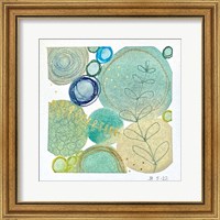 Framed Abstract Botanical 13