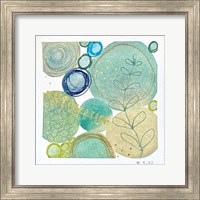 Framed Abstract Botanical 13