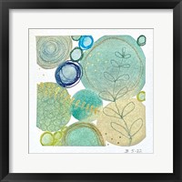 Framed Abstract Botanical 13