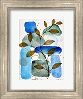 Framed Abstract Botanical 14