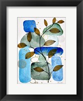 Framed Abstract Botanical 14