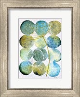 Framed Abstract Botanical 20