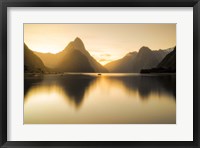 Framed Milford Sound