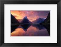 Framed Milford Sound