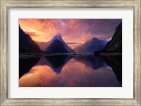 Framed Milford Sound