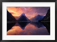 Framed Milford Sound