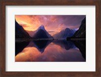 Framed Milford Sound