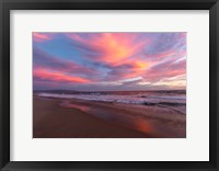 Framed Beach at Sunset