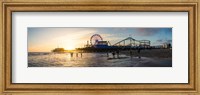 Framed Santa Monica