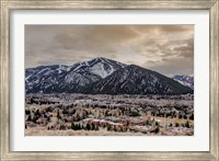 Framed Colorado Snow