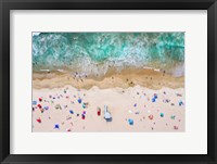 Framed Beachgoers