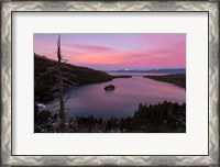 Framed Tahoe Emerald Bay