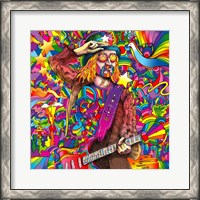 Framed Hippie Musician 3