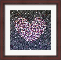 Framed Pink Heart