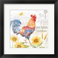 Good Morning Sunshine V-Good Morning Framed Print