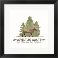 Framed Lost in Woods II-Adventure Awaits