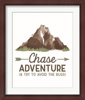 Framed Lost in Woods portrait III-Chase Adventure