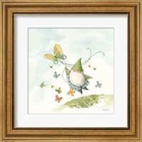 Framed Everyday Gnomes III-Butterfly