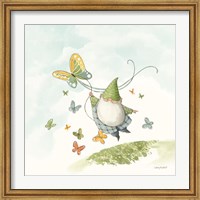 Framed Everyday Gnomes III-Butterfly