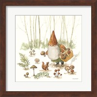 Framed Everyday Gnomes IX-Mushroom