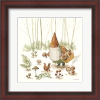 Framed Everyday Gnomes IX-Mushroom
