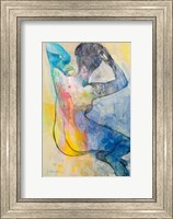 Framed Floral Figures III