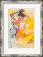 Framed Floral Figures I