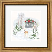 Framed 'Home For The Holidays III' border=