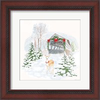 Framed 'Home For The Holidays III' border=