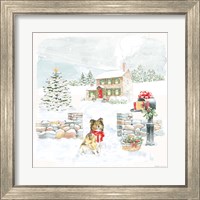 Framed 'Home For The Holidays II' border=