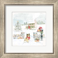 Framed 'Home For The Holidays II' border=
