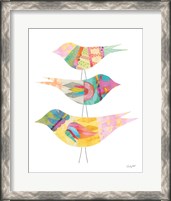 Framed Spring Birds II