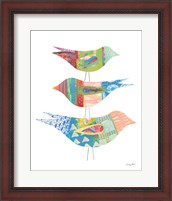 Framed Spring Birds I